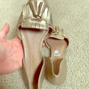Women’s Gold Flats